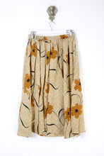 Load image into Gallery viewer, Sarita Silk Skirt L (6637)