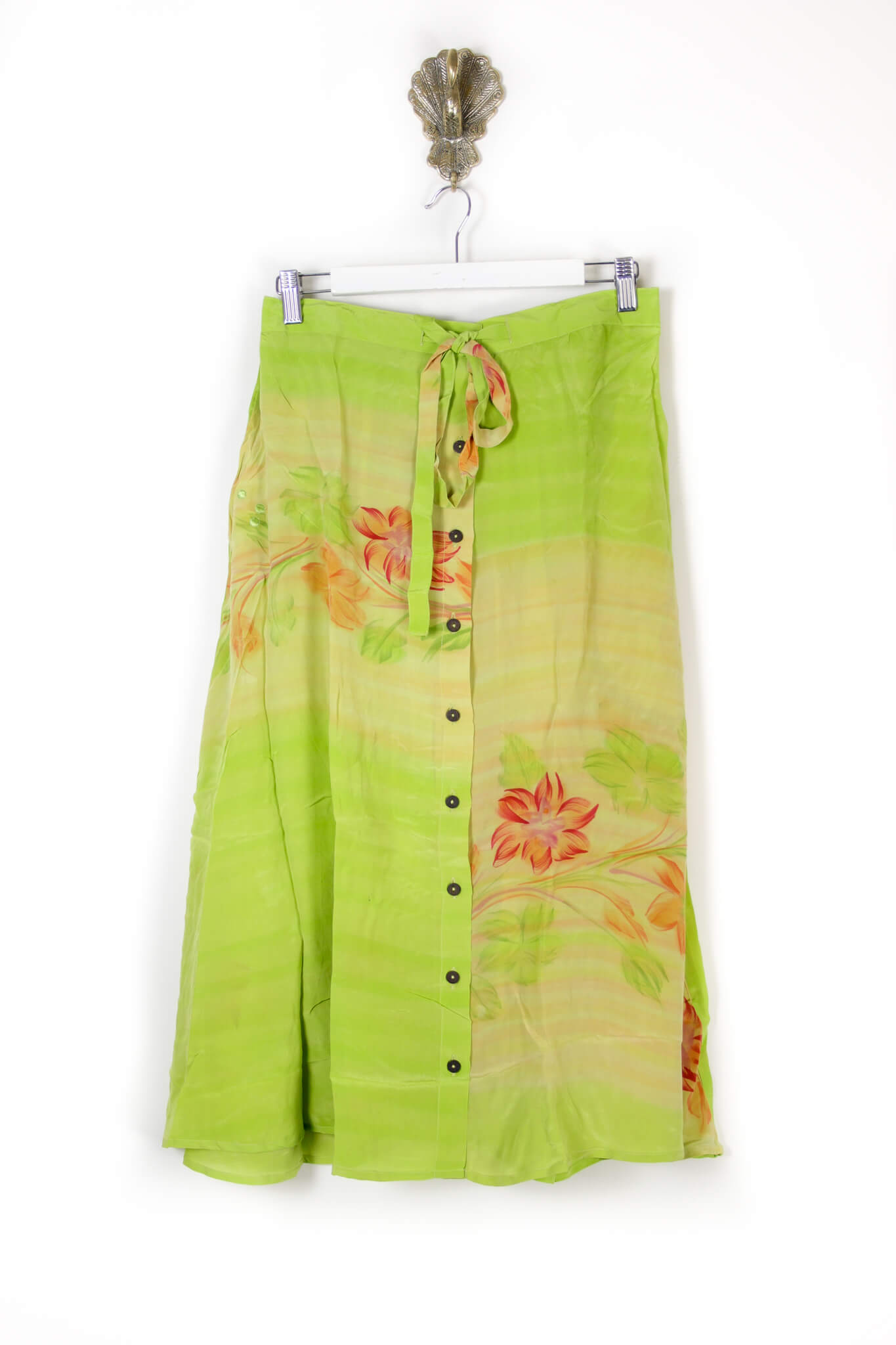 Sarita Silk Skirt L (6640)