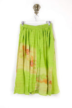 Load image into Gallery viewer, Sarita Silk Skirt L (6640)