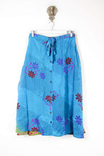 Load image into Gallery viewer, Sarita Silk Skirt L (6644)