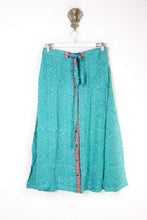 Load image into Gallery viewer, Sarita Silk Skirt L (6647)