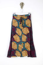 Load image into Gallery viewer, Sarita Silk Skirt M (6516)