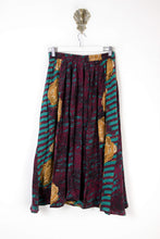 Load image into Gallery viewer, Sarita Silk Skirt M (6516)