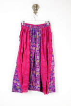 Load image into Gallery viewer, Sarita Silk Skirt M (6520)