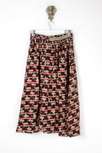 Load image into Gallery viewer, Sarita Silk Skirt M (6522)