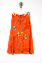 Load image into Gallery viewer, Sarita Silk Skirt M (6524)