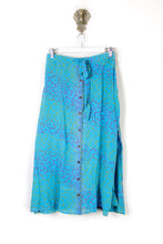 Load image into Gallery viewer, Sarita Silk Skirt M (6529)