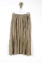 Load image into Gallery viewer, Sarita Silk Skirt M (6530)