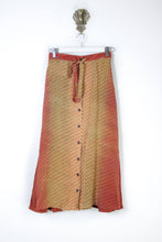 Load image into Gallery viewer, Sarita Silk Skirt S (6498)