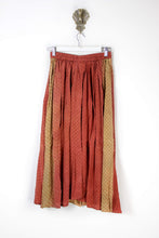 Load image into Gallery viewer, Sarita Silk Skirt S (6498)