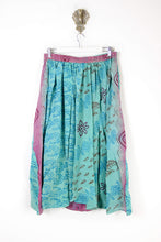 Load image into Gallery viewer, Sarita Silk Skirt XL (6547)