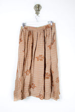 Load image into Gallery viewer, Sarita Silk Skirt XL (6549)