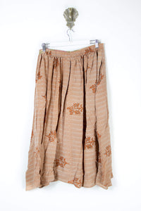 Sarita Silk Skirt XL (6549)