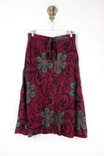 Load image into Gallery viewer, Sarita Silk Skirt XL (6551)