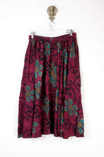 Load image into Gallery viewer, Sarita Silk Skirt XL (6551)