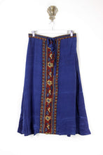 Load image into Gallery viewer, Sarita Silk Skirt XL (6560)