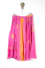 Load image into Gallery viewer, Sarita Silk Skirt XL (6562)