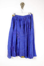 Load image into Gallery viewer, Sarita Silk Skirt XL (6565)