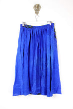 Load image into Gallery viewer, Sarita Silk Skirt XL (6566)