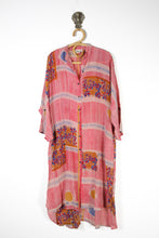 Load image into Gallery viewer, Jasmine Silk Shirtdress 2XL (13791)