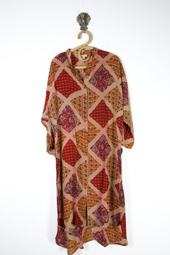 Jasmine Silk Shirtdress 2XL (13795)