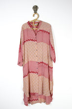 Load image into Gallery viewer, Jasmine Silk Shirtdress 2XL (13802)