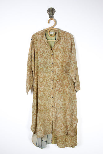 Jasmine Silk Shirtdress 3XL (13813)