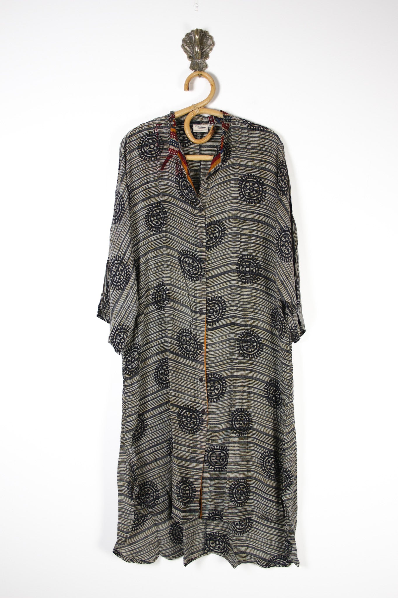 Jasmine Silk Shirtdress 3XL (13819)