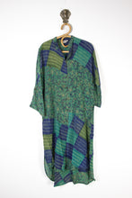 Load image into Gallery viewer, Jasmine Silk Shirtdress L (13681)