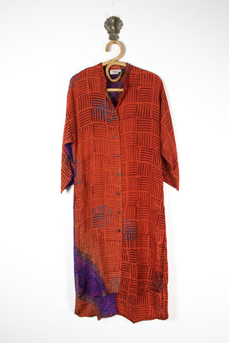 Jasmine Silk Shirtdress M (13648)