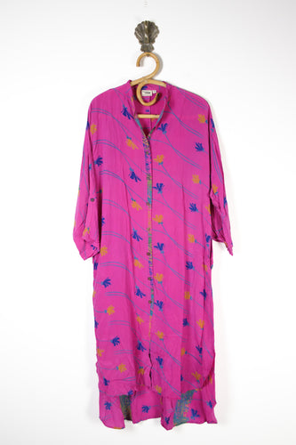 Jasmine Silk Shirtdress M (13652)