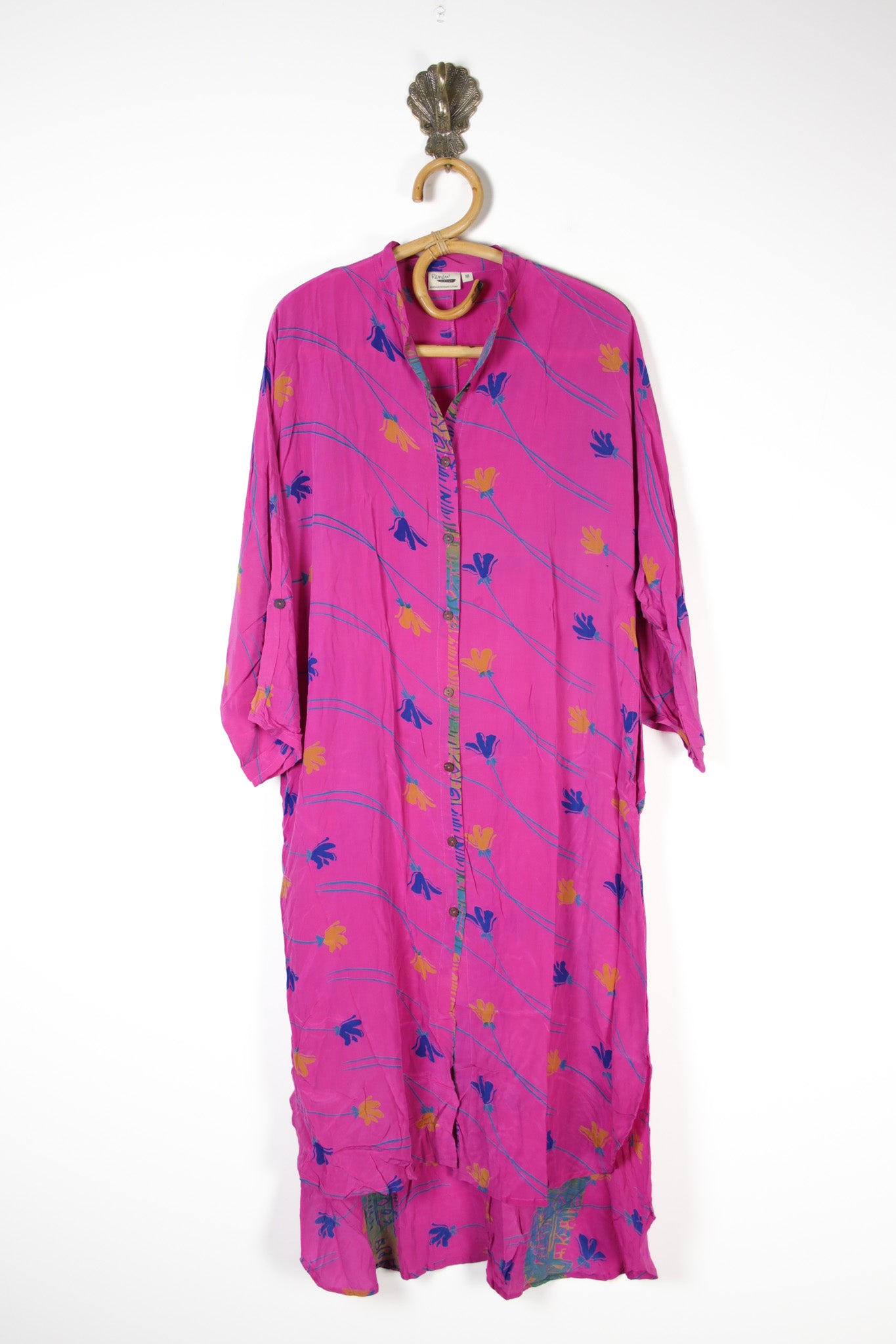 Jasmine Silk Shirtdress M (13652)