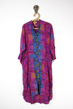 Load image into Gallery viewer, Jasmine Silk Shirtdress XL (13689)