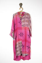 Load image into Gallery viewer, Jasmine Silk Shirtdress XL (13703)