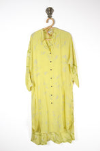 Load image into Gallery viewer, Jasmine Silk Shirtdress XL (13706)