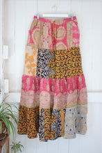 Load image into Gallery viewer, Spellbound Kantha Maxi Skirt L (3245)