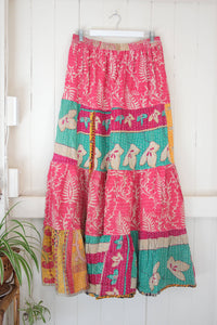 Spellbound Kantha Maxi Skirt L (3245)