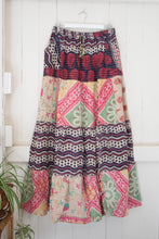 Load image into Gallery viewer, Spellbound Kantha Maxi Skirt M (3230)