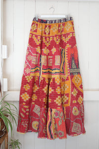 Spellbound Kantha Maxi Skirt M (3230)