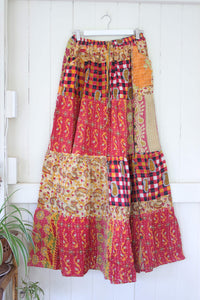 Spellbound Kantha Maxi Skirt S (3225)