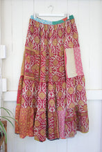 Load image into Gallery viewer, Spellbound Kantha Maxi Skirt XL (3121)