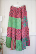 Load image into Gallery viewer, Spellbound Kantha Maxi Skirt XL (3126)