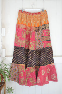 Spellbound Kantha Maxi Skirt XL (3248)