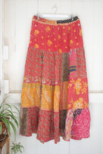 Load image into Gallery viewer, Spellbound Kantha Maxi Skirt XL (3248)