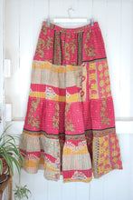 Load image into Gallery viewer, Spellbound Kantha Maxi Skirt XL (3249)