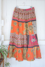 Load image into Gallery viewer, Spellbound Kantha Maxi Skirt XL (3249)