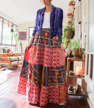 Load image into Gallery viewer, Wholesale Lot - Spellbound Kantha Maxi Skirt - 10qty