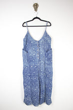 Load image into Gallery viewer, Stonewash Kantha Jumpsuit - Spice