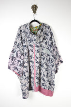 Carica l'immagine nel visualizzatore di Gallery, Sukha Hooded Kantha Tunic (16830)