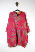 Charger l'image dans la galerie, Sukha Hooded Kantha Tunic (16857)
